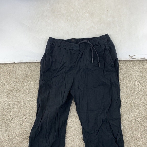 Lululemon Essential Affinity Mid Rise Jogger Size 4 Black 25" Inseam FLAW B45 - Picture 3 of 10
